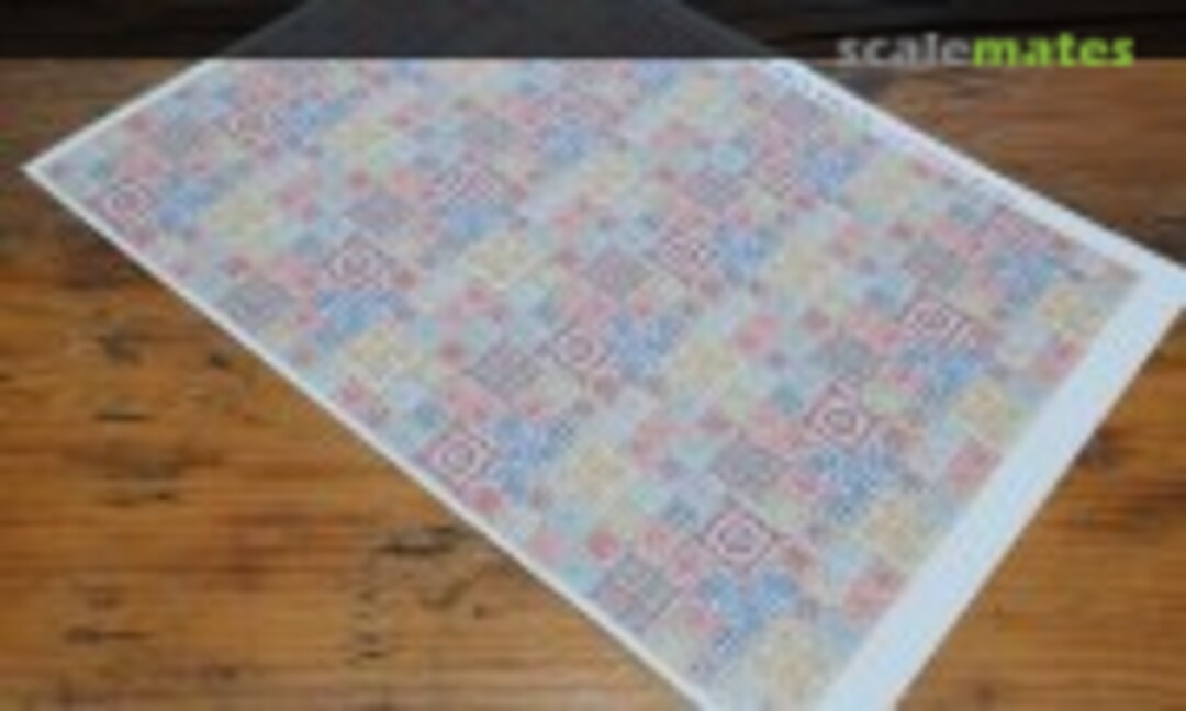 1:35 Arab/North African Floor Tiles A (Reality in Scale 35359) 35359