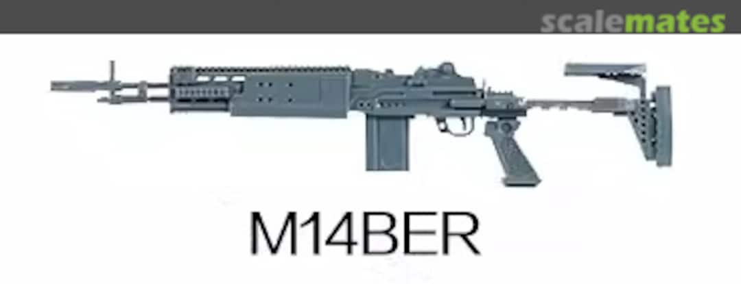 Contents Mk.14 Enhanced Battle Rifle (EBR) 4D Puzzle Model Contents Mk.14 Enhanced Battle Rifle (EBR) 4D Puzzle Model