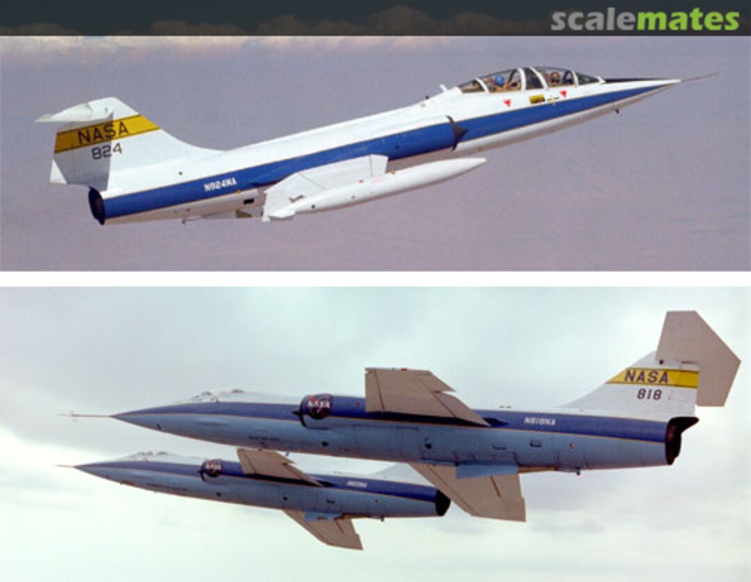 Boxart NASA F-104G and TF-104G JBOT Decals Boxart NASA F-104G and TF-104G JBOT Decals