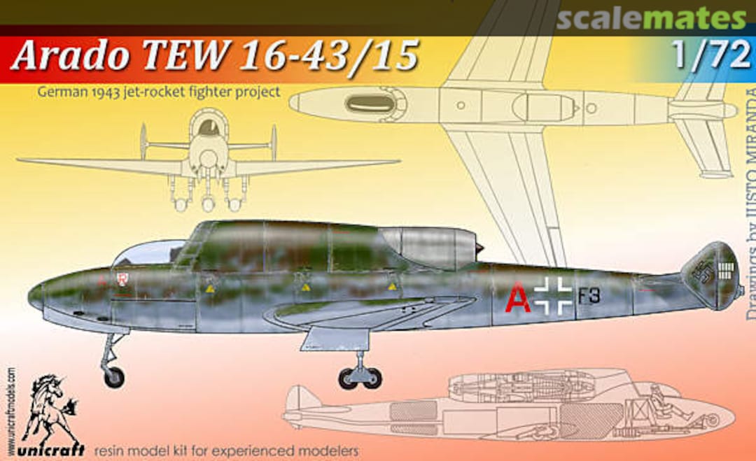 Boxart Arado TEW 16-43/15 Unicraft Models Boxart Arado TEW 16-43/15 Unicraft Models