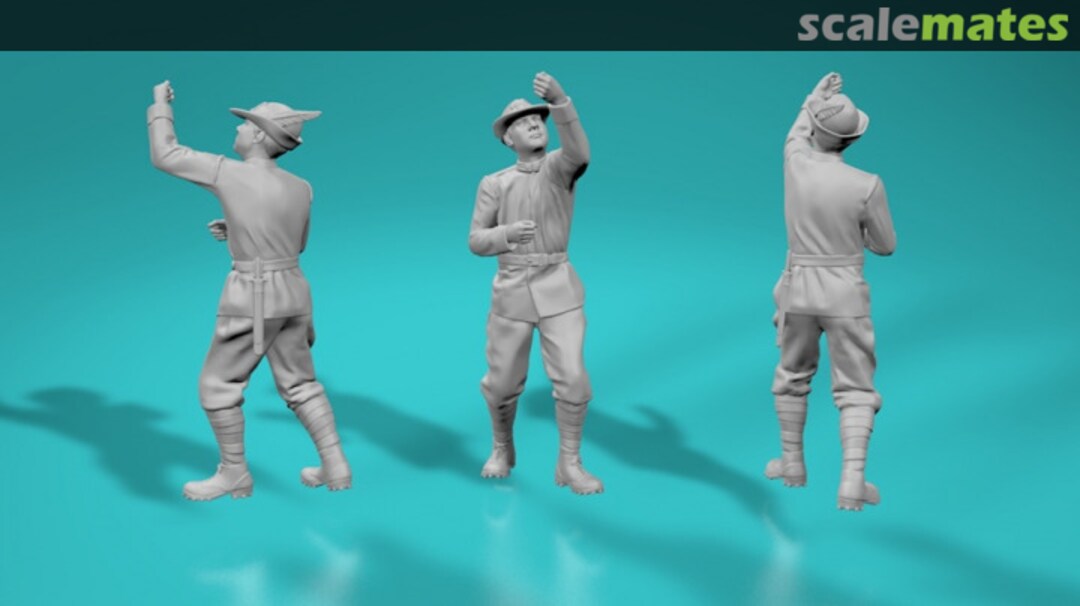 Boxart Italiani Alpini Soldier - pose no 5 99209037-72 EMP3d Boxart Italiani Alpini Soldier - pose no 5 99209037-72 EMP3d