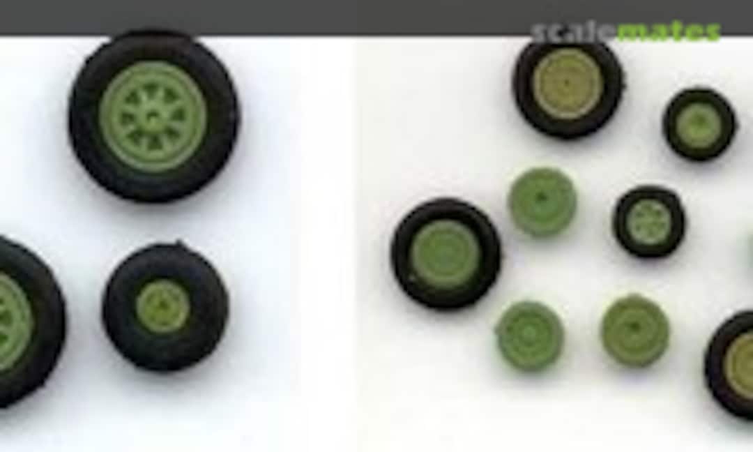 1:48 Focke-Wulf Ta-183 wheel set (Avia Equipage Auto 48014) 48014