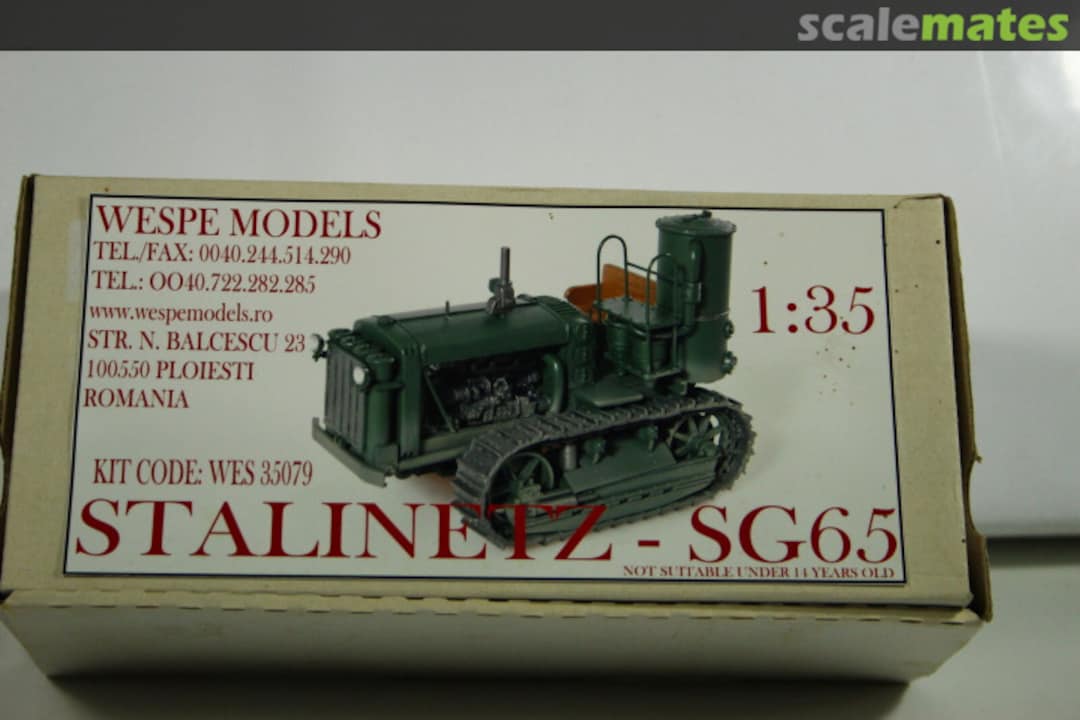 Boxart Stalinetz SG65 WES 35079 Wespe Models Boxart Stalinetz SG65 WES 35079 Wespe Models