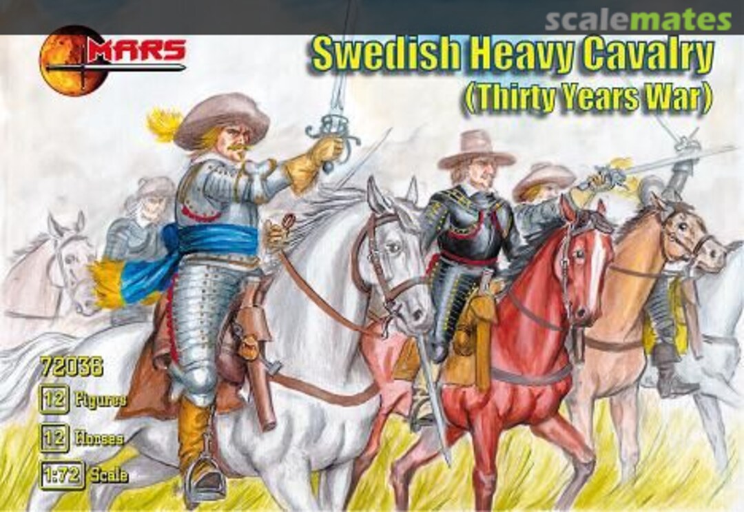 Boxart Swedish Heavy Cavalry 72036 Mars Figures Boxart Swedish Heavy Cavalry 72036 Mars Figures