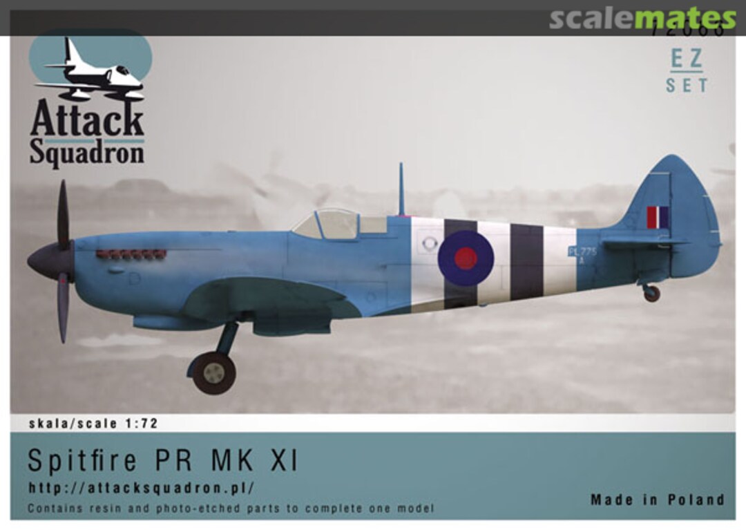 Boxart Spitfire Mk XI 72066 Attack Squadron Boxart Spitfire Mk XI 72066 Attack Squadron