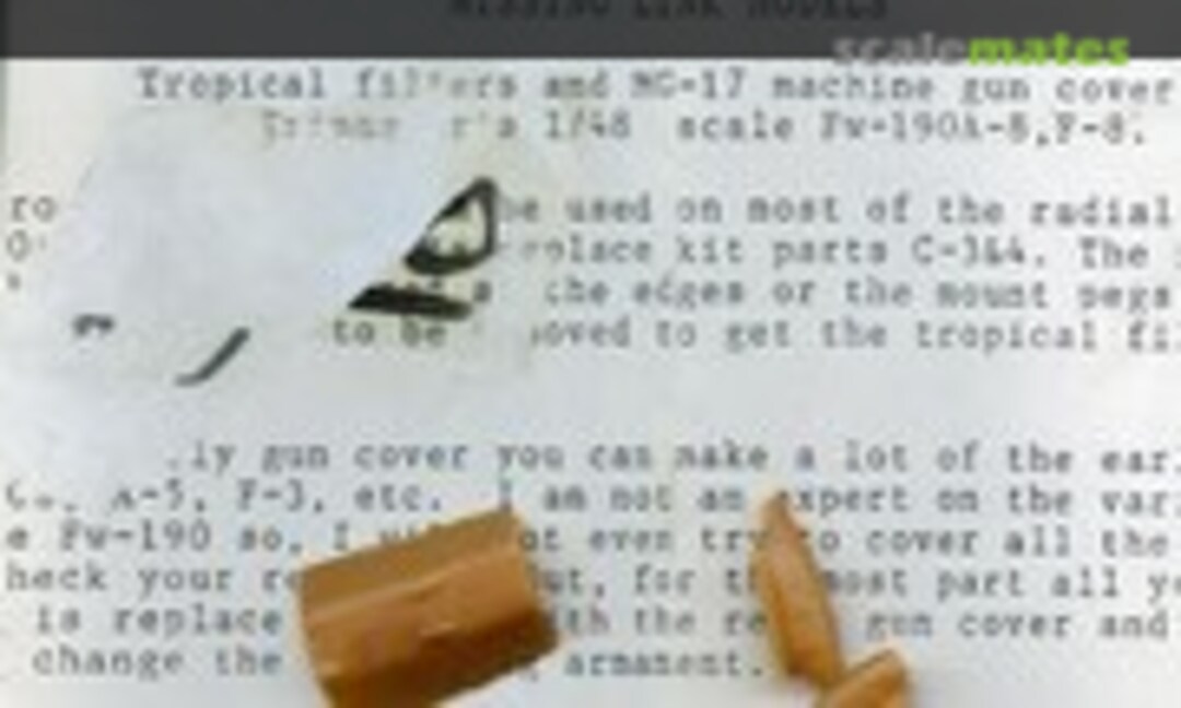 1:48 Focke-Wulf Fw 190 A-5/A-6 Conv (Missing Link Models ML56) ML56