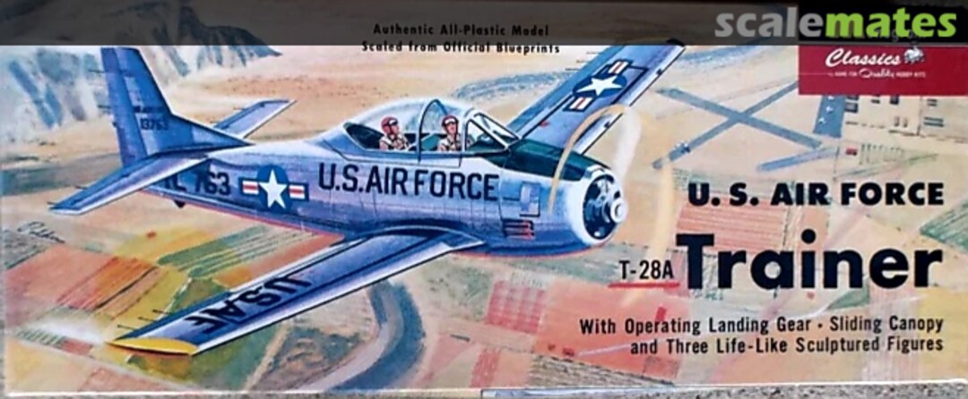 Boxart T-28A Trainer 85-0028 Monogram
