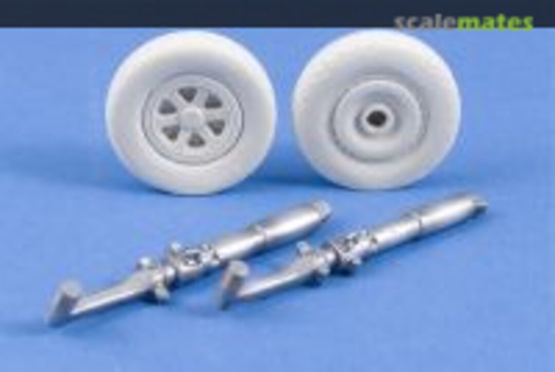 Boxart P-47D Thunderbolt Undercarriage Set (Spoked Hubs) MST32018 MasterCasters