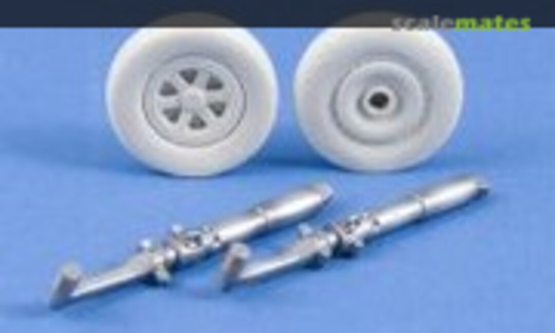 1:32 P-47D Thunderbolt Undercarriage Set (Spoked Hubs) (MasterCasters MST32018) MST32018
