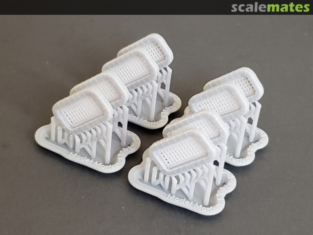 Boxart Life Rafts, 25-man US Navy-type (set of 8) 164-life rafts-8 Model Monkey Boxart Life Rafts, 25-man US Navy-type (set of 8) 164-life rafts-8 Model Monkey