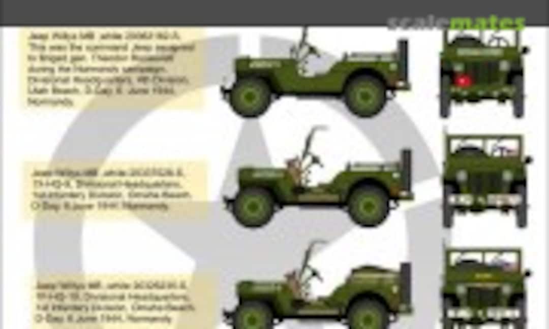 1:35 Jeep Willys MB/Ford GPW: Battle of Normandy D-Day (H-Models Decals HMDT35029) HMDT35029