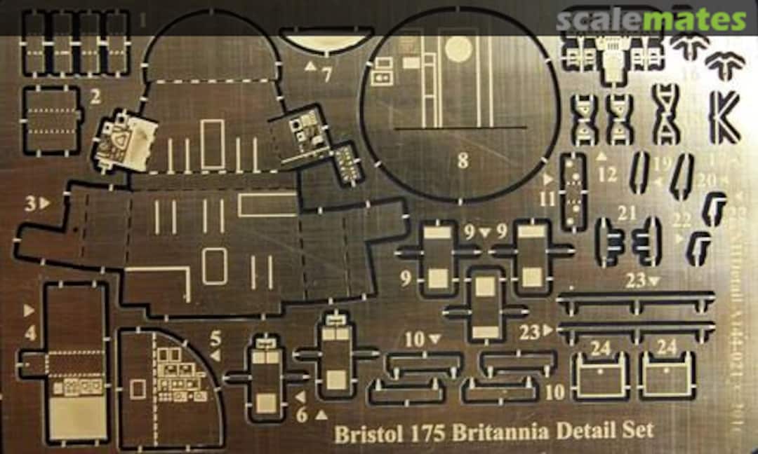 Boxart Bristol 175 Britannia Detail Set for Roden A144-021 NH Detail Boxart Bristol 175 Britannia Detail Set for Roden A144-021 NH Detail
