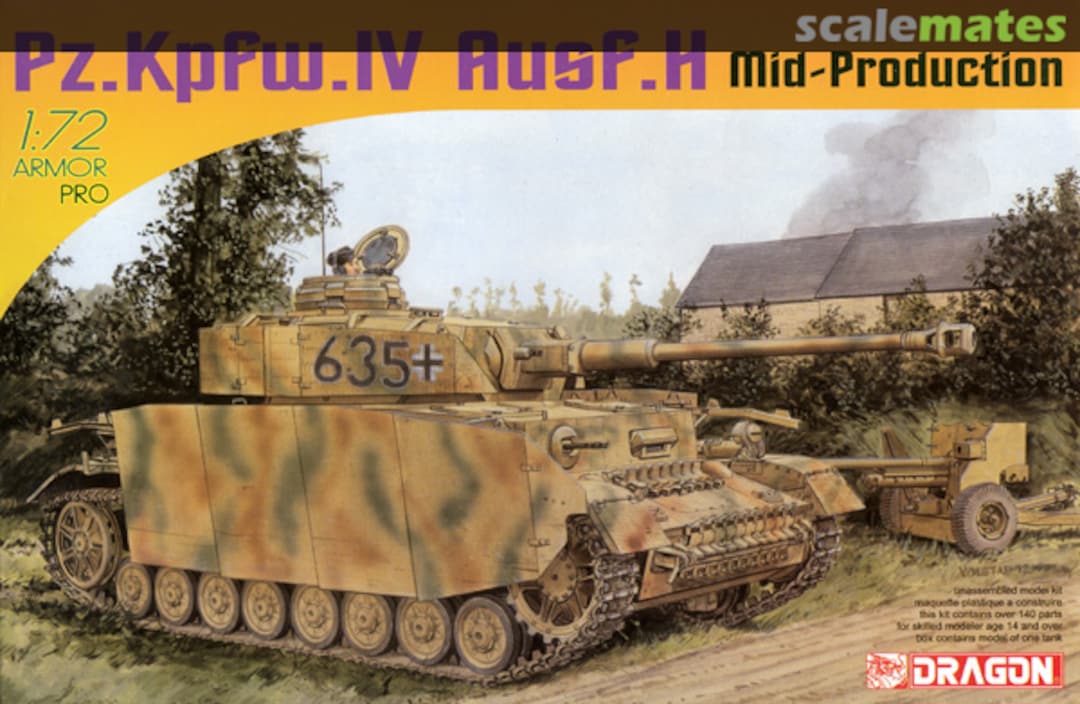 Boxart Pz.Kpfw. IV Ausf. H 7279 Dragon Boxart Pz.Kpfw. IV Ausf. H 7279 Dragon
