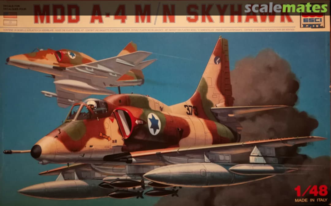 Boxart Douglas A-4M/N Skyhawk II 4016 ESCI/ERTL Boxart Douglas A-4M/N Skyhawk II 4016 ESCI/ERTL
