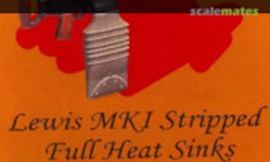 1:72 Lewis Gun Mk.I Stripped Full Heat Sinks (GasPatch Models 19-72180) 19-72180