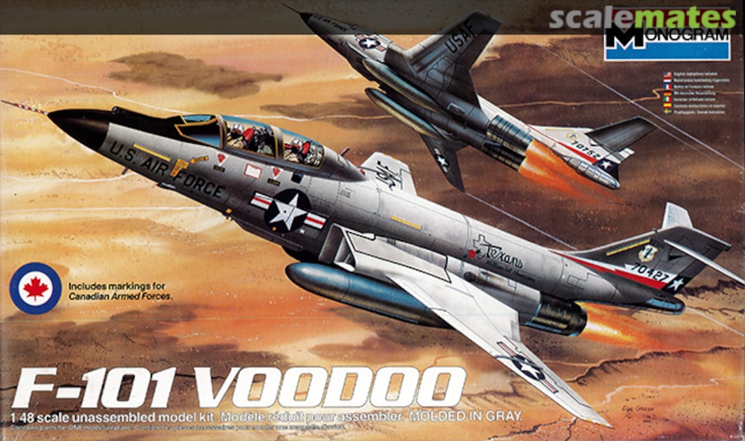 Boxart F-101 Voodoo 5811 Monogram Boxart F-101 Voodoo 5811 Monogram