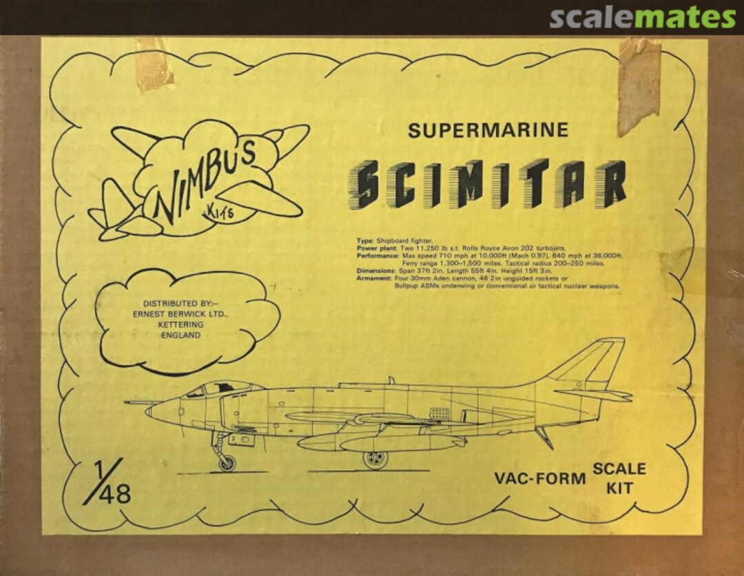Boxart Supermarine Scimitar Nimbus Kits Boxart Supermarine Scimitar Nimbus Kits