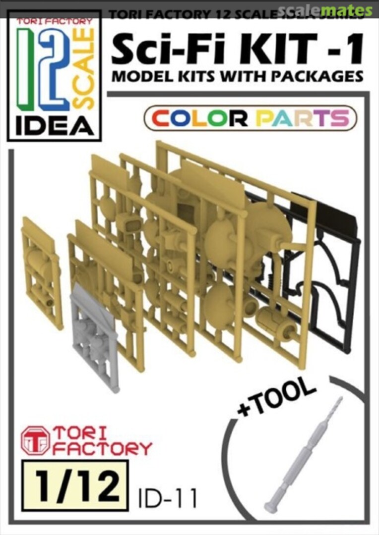 Boxart Sci-Fi Kit 1 Model Kit with Package ID-11 Tori Factory