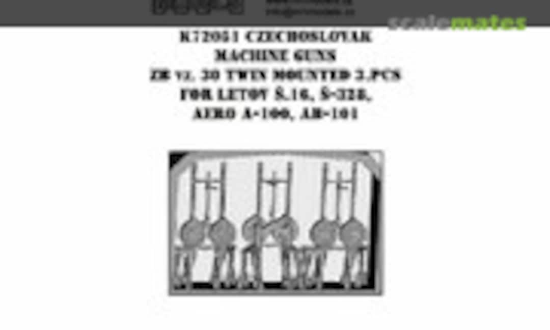 1:72 Czechoslovak machine gun ZB vz.30 (MH Models K72051) K72051