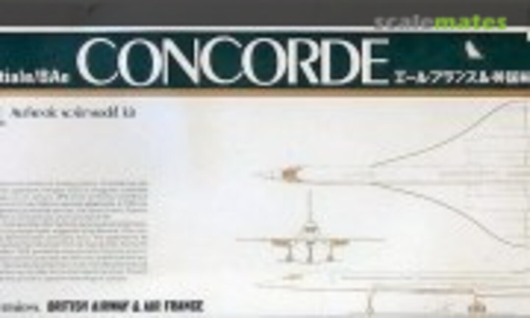 1:144 Aerospatiale / BAe Concorde (Doyusha 144-CO-1200)