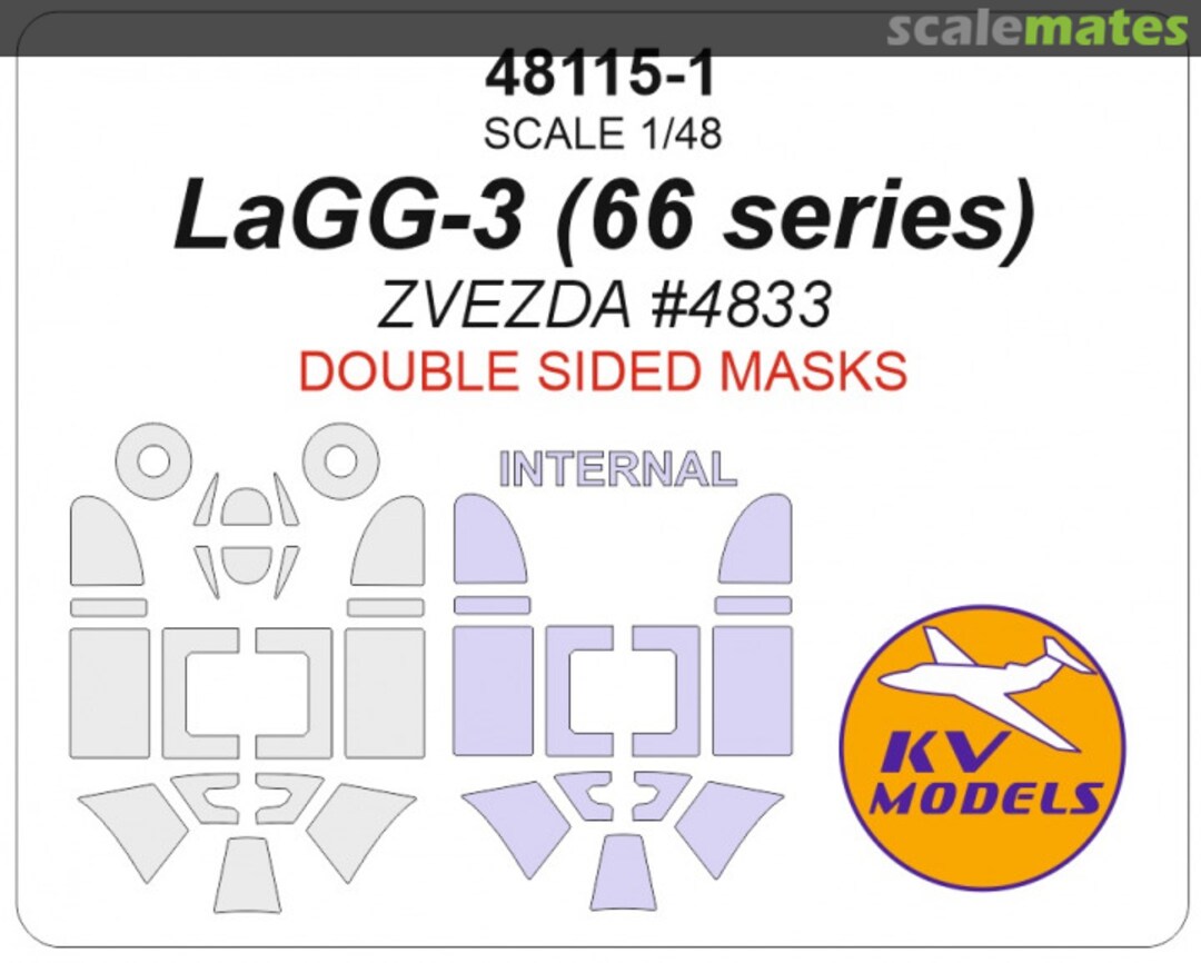 Boxart LaGG-3 (Double sided) 48115-1 KV Models Boxart LaGG-3 (Double sided) 48115-1 KV Models