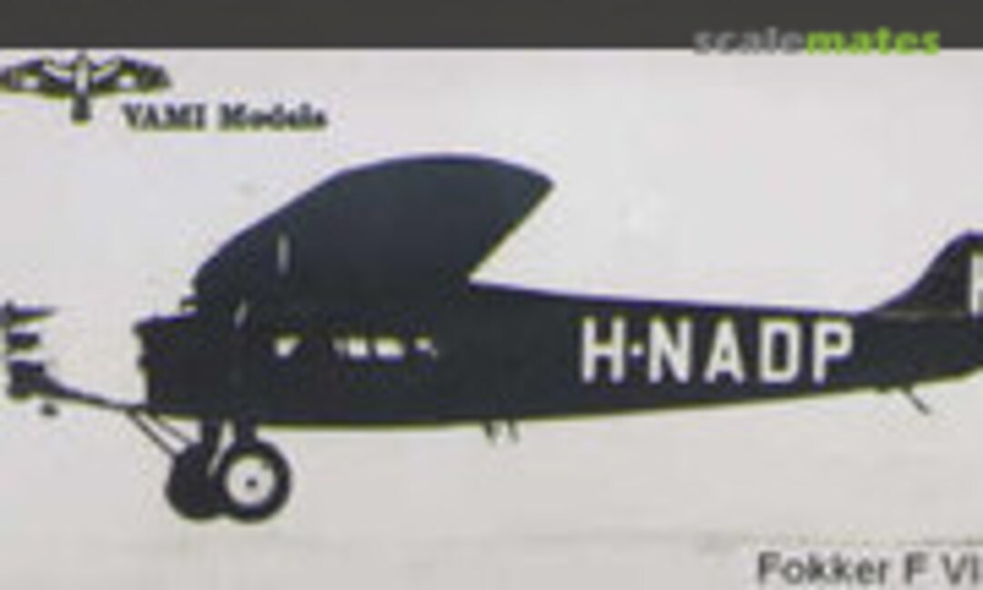 Fokker F.VIIA/3m (VAMI Models )