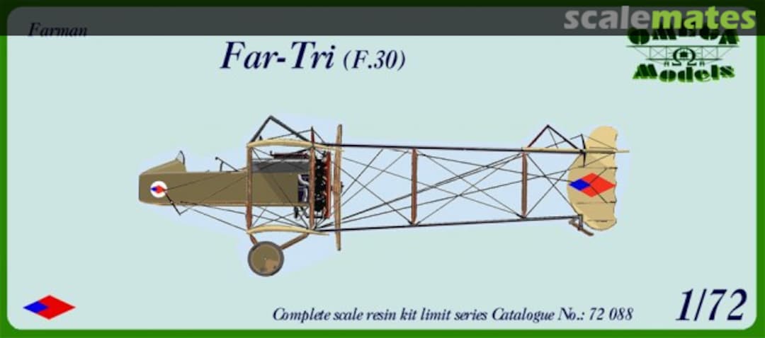 Boxart Farman Far-Tri 72088 Omega Models Boxart Farman Far-Tri 72088 Omega Models