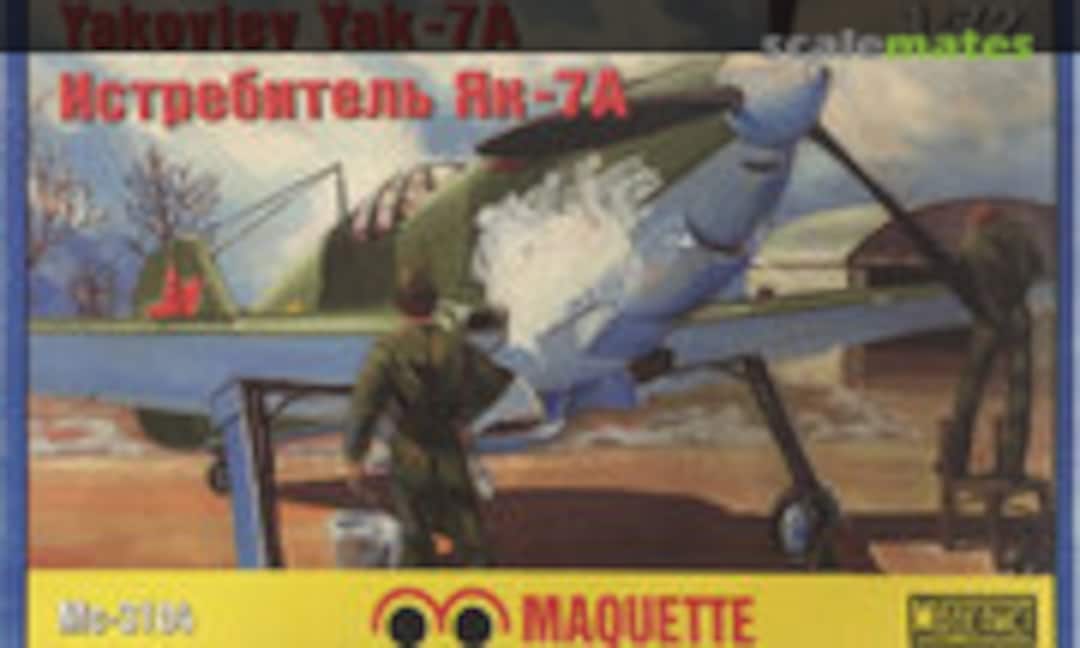 1:72 Yakovlev Yak-7A (Maquette Mc-3104)