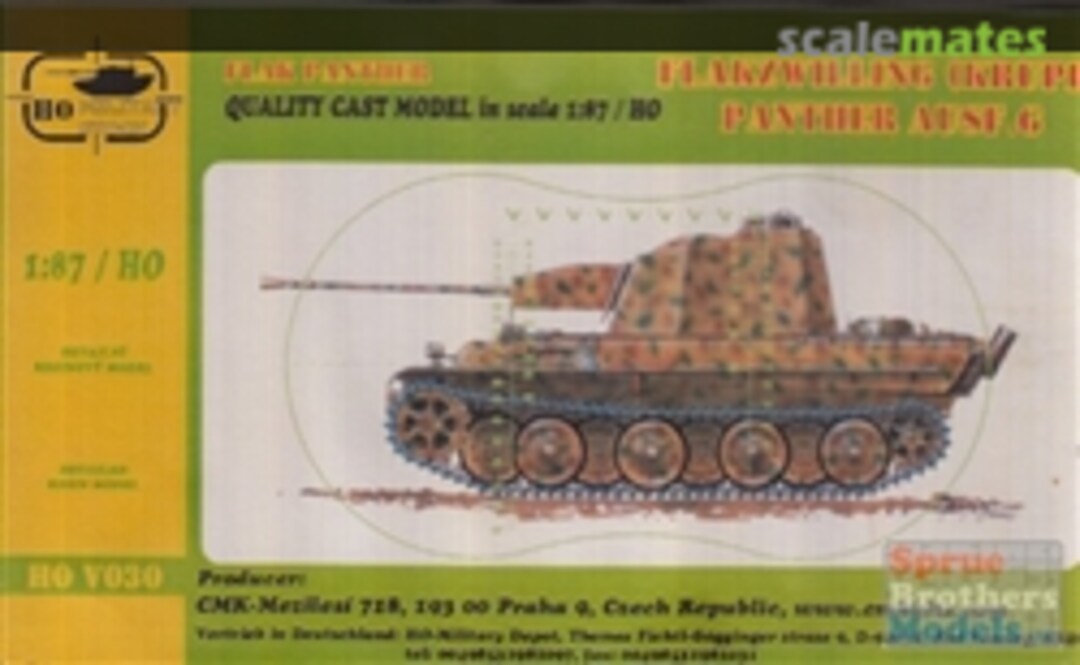 Boxart Flakzwilling Krupp Panther Ausf G HOV030 CMK
