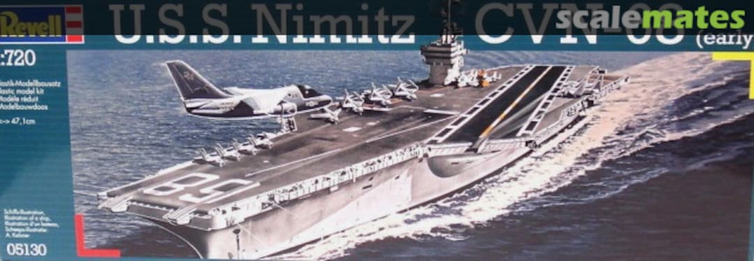Boxart U.S.S. Nimitz CVN-68 (early) 05130 Revell Boxart U.S.S. Nimitz CVN-68 (early) 05130 Revell