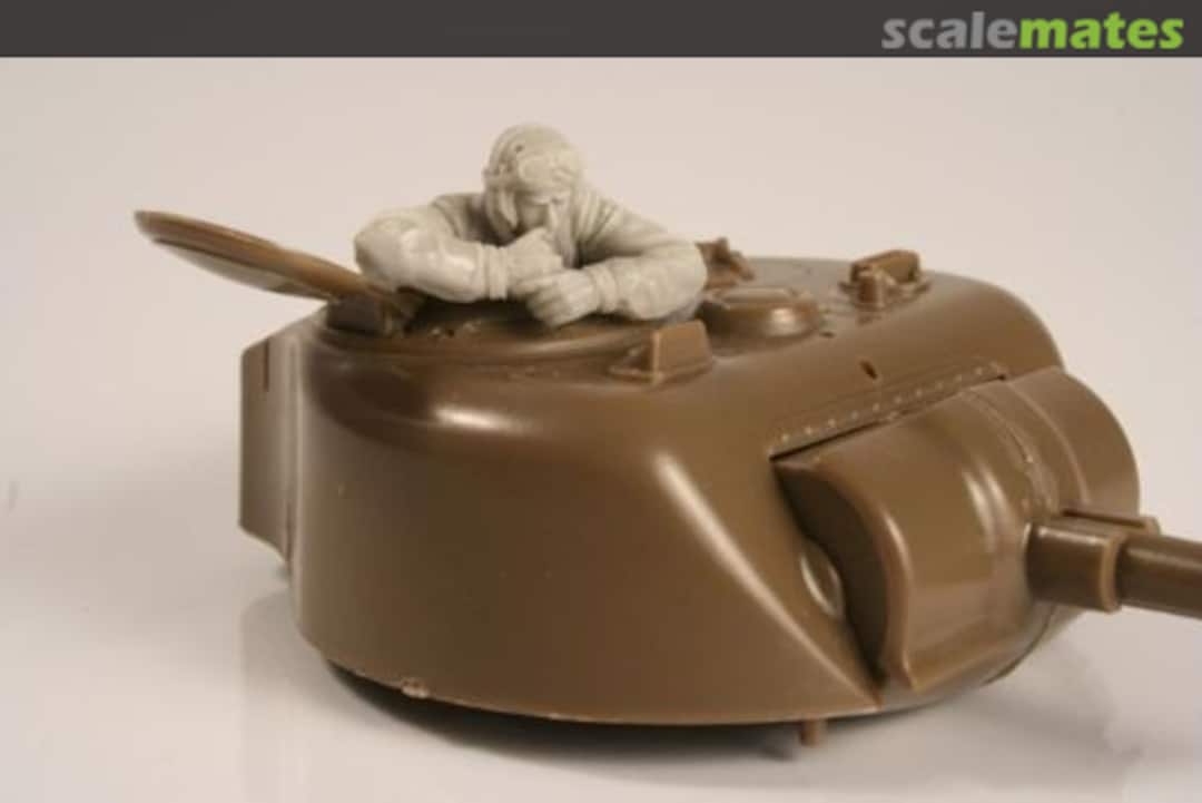 Boxart US WWII Tank Commander in turret F35259 CMK Boxart US WWII Tank Commander in turret F35259 CMK