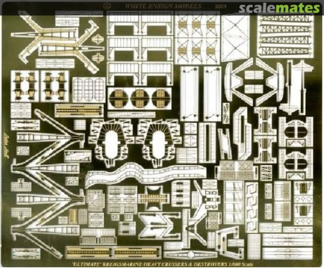 Boxart "Ultimate" Kriegsmarine Set 3 - Pocket Battleship, Cruiser & Destroyer PE 633 White Ensign Models Boxart "Ultimate" Kriegsmarine Set 3 - Pocket Battleship, Cruiser & Destroyer PE 633 White Ensign Models