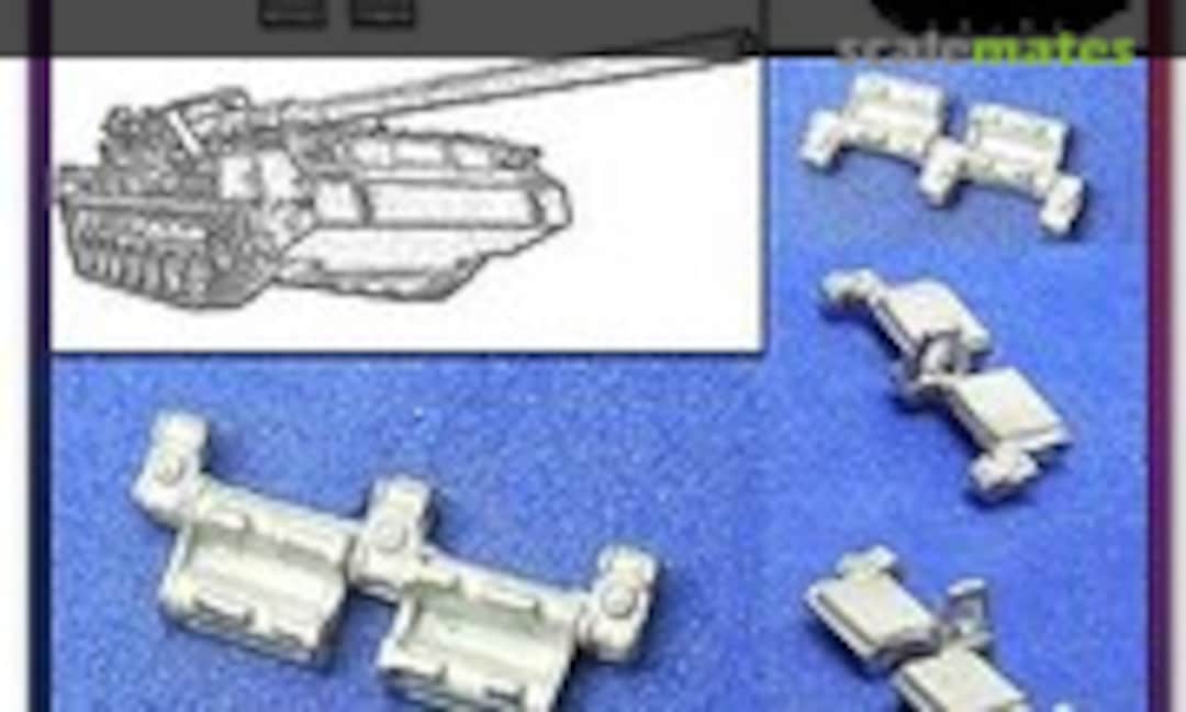 1:35 2S7 Metal Tracks (Spade Ace Models SAT-35011A)