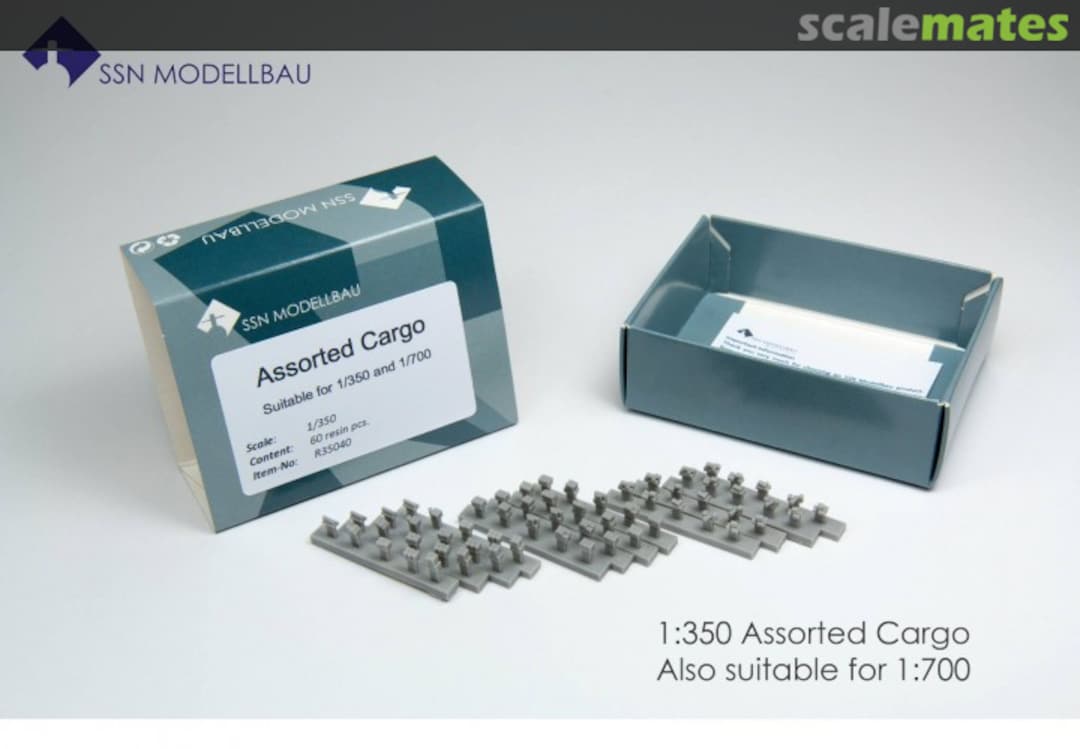 Boxart Assorted Cargo 1/350 and 1/700 SSN-R35040 SSN-Modellbau Boxart Assorted Cargo 1/350 and 1/700 SSN-R35040 SSN-Modellbau