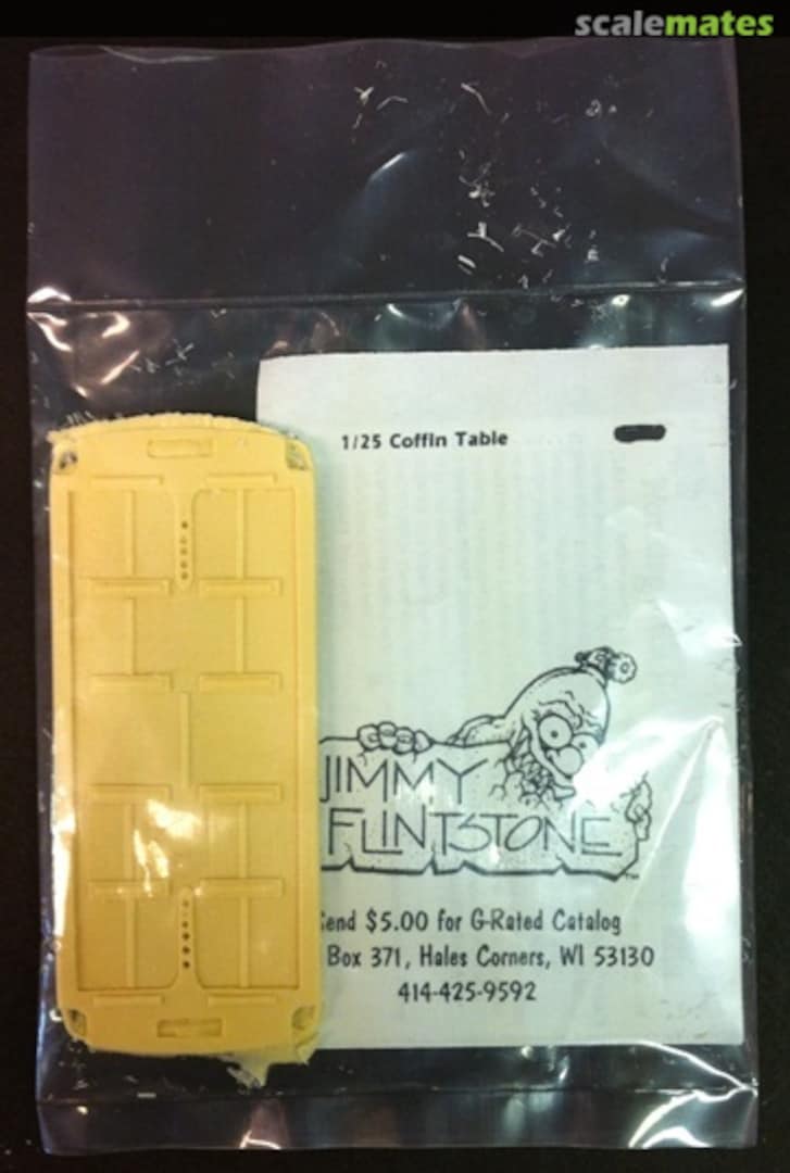 Boxart Coffin Table Body NB7 Jimmy Flintstone Boxart Coffin Table Body NB7 Jimmy Flintstone