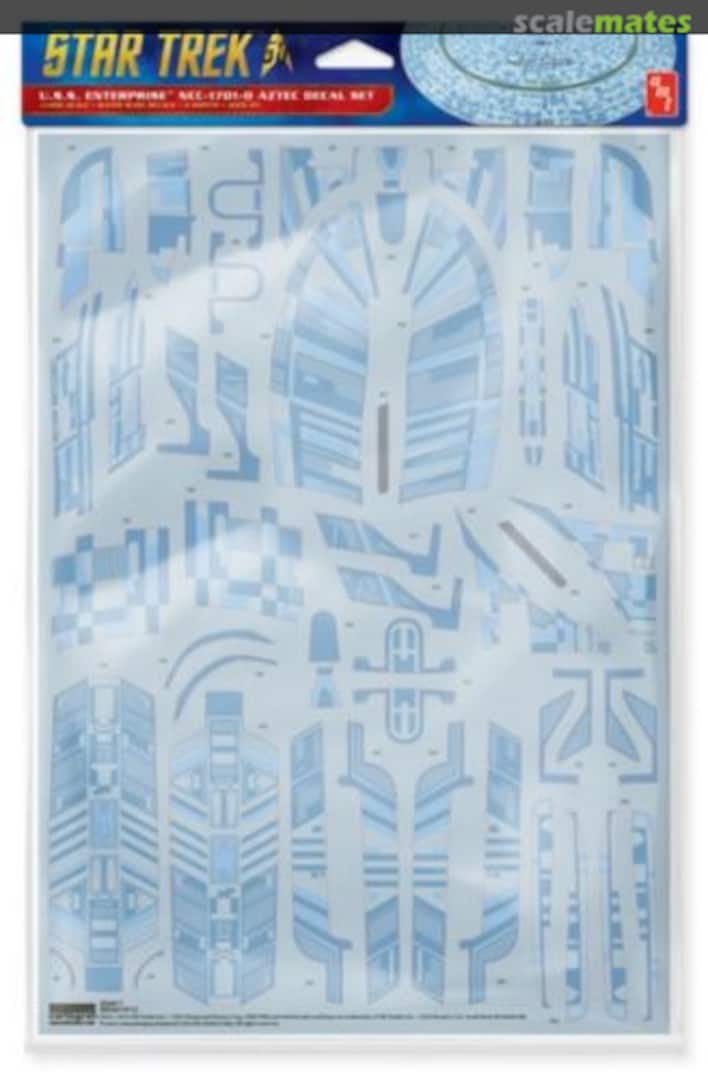 Boxart Star Trek U.S.S. Enterprise NCC-1701-D Aztec Decal Set MKA066 AMT Boxart Star Trek U.S.S. Enterprise NCC-1701-D Aztec Decal Set MKA066 AMT
