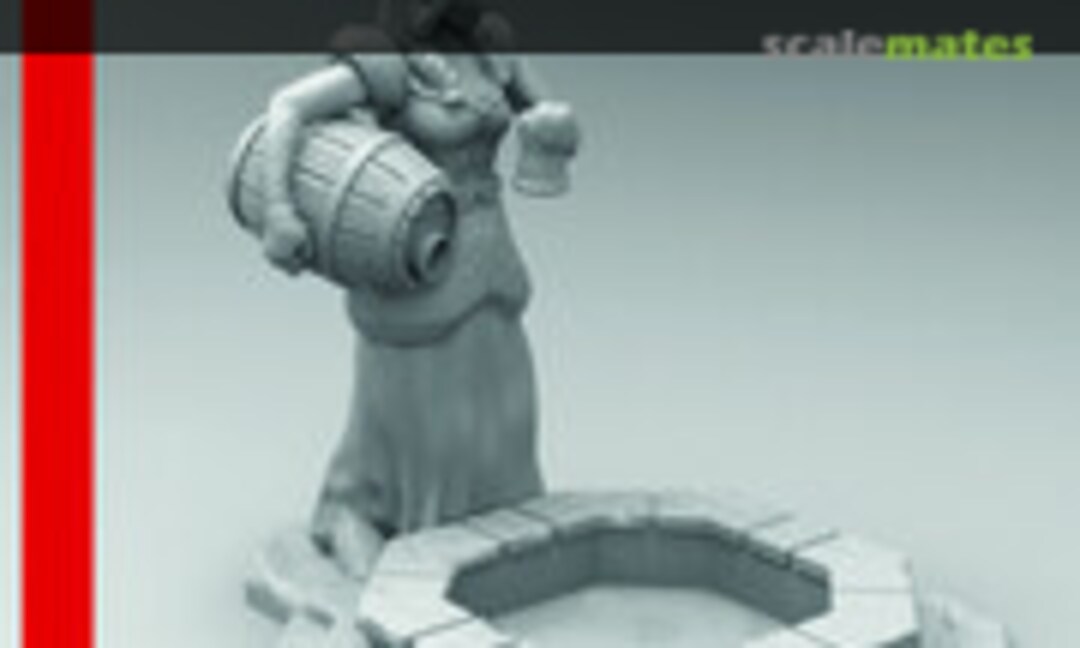 1:35 Old German City Well / Statue (MAiM MAIM35464) MAIM35464