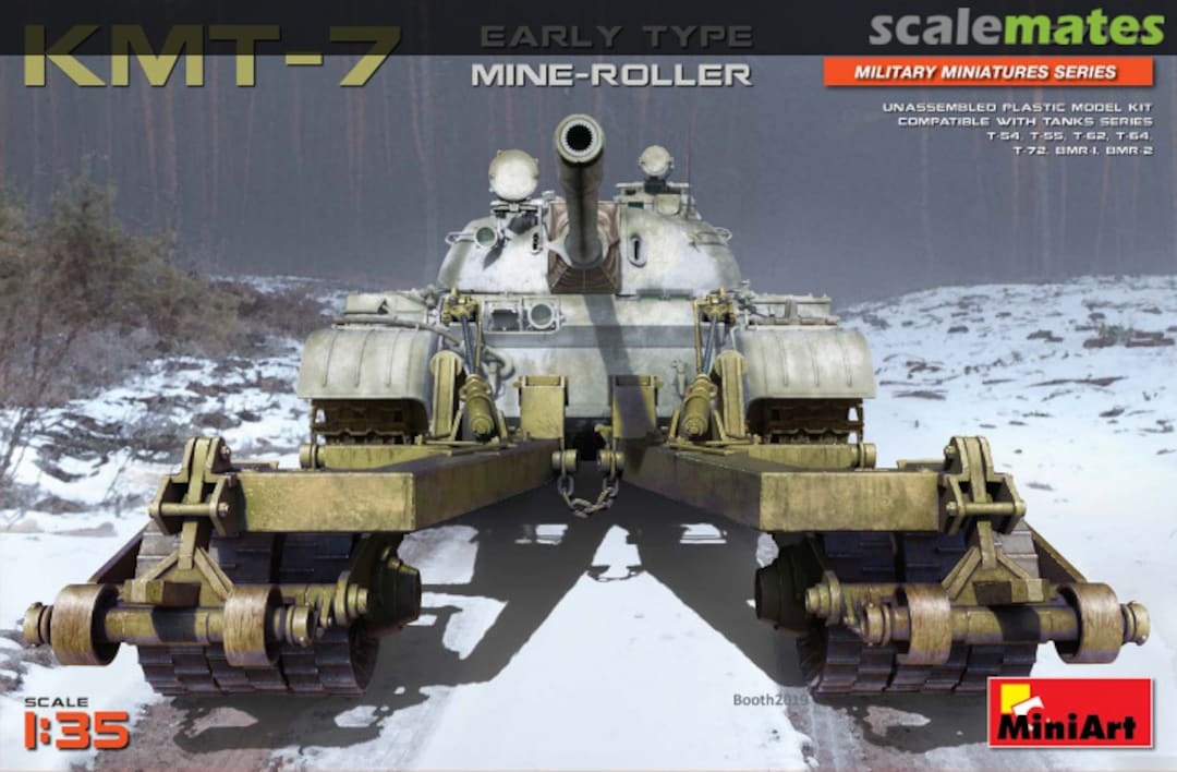 Boxart KMT-7 - Early Type - Mine-Roller 37070 MiniArt Boxart KMT-7 - Early Type - Mine-Roller 37070 MiniArt