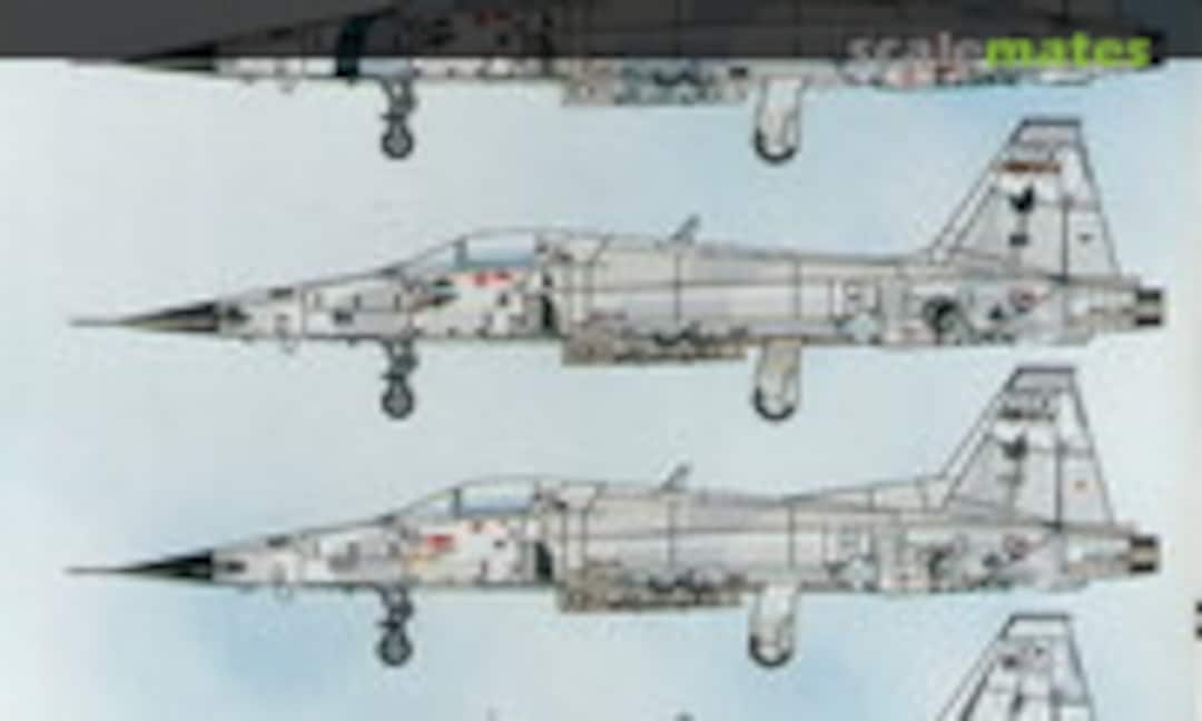 1:32 F-5 Tiger Colour Scheme (Siam Scale SSN32004) SSN32004