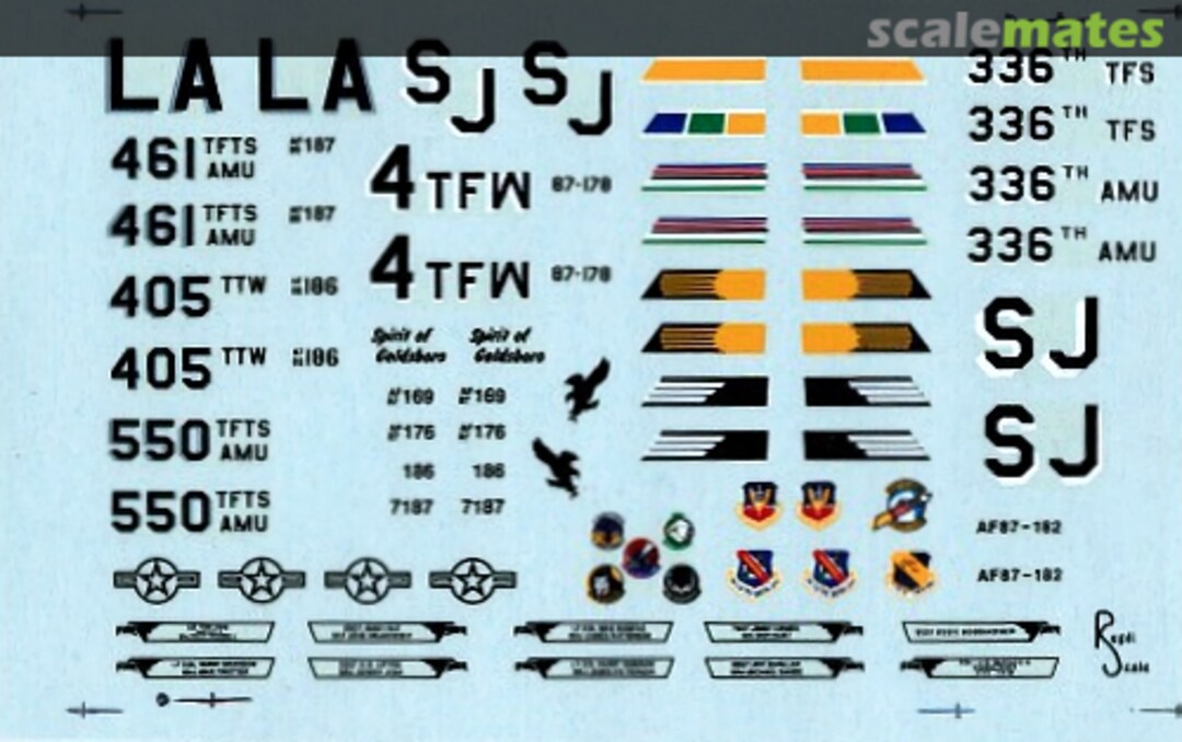 Boxart F-15 Strike Eagle 48-5022 Repli-scale