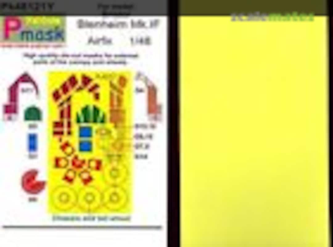 Boxart Bristol Blenheim Mk IF Pk48121Y Pmask Boxart Bristol Blenheim Mk IF Pk48121Y Pmask