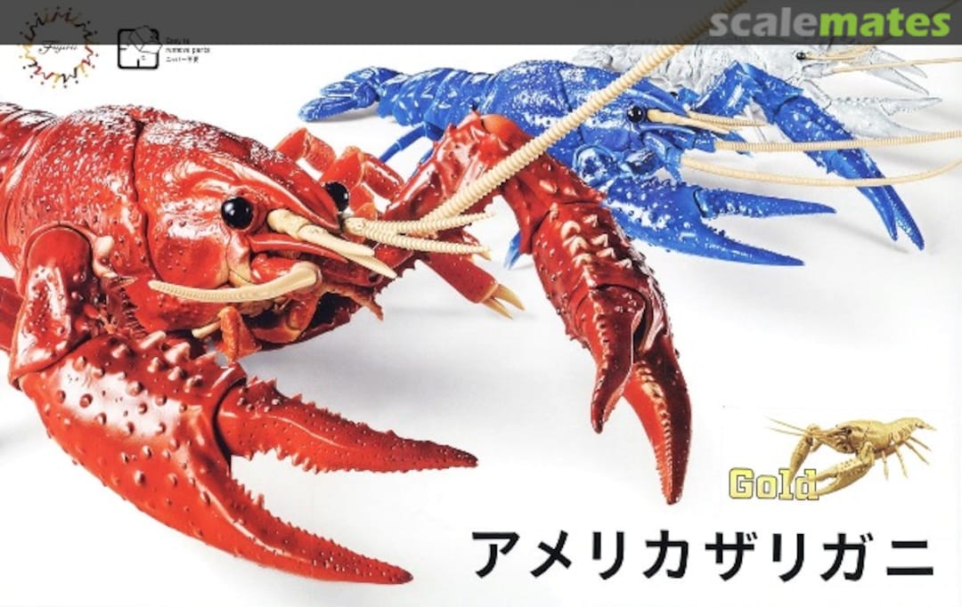Boxart Crayfish (Procambarus clarkii) Gold 17108 Fujimi Boxart Crayfish (Procambarus clarkii) Gold 17108 Fujimi