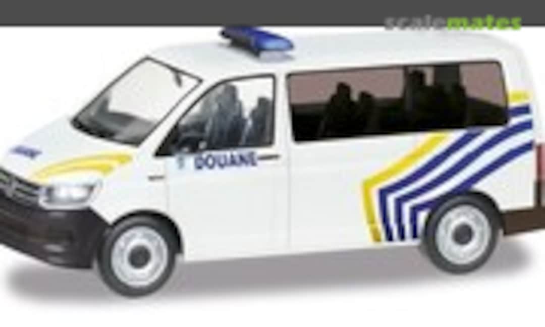 1:87 VW T6 bus &quot;Customs Belgium / Douane&quot; (Herpa 095396)