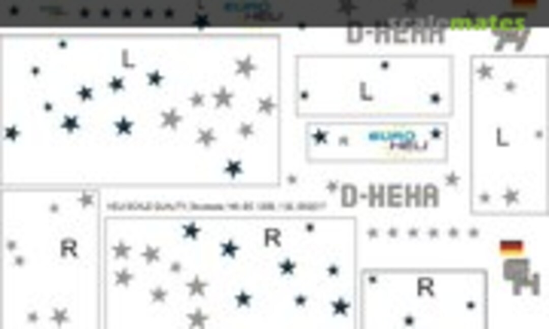 1:32 EC 120B - Euro Heli - D-HEHA (Heli Scale Quality Decal 146) Decal 146