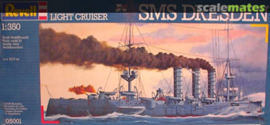 Boxart SMS Dresden 05001 Revell Boxart SMS Dresden 05001 Revell