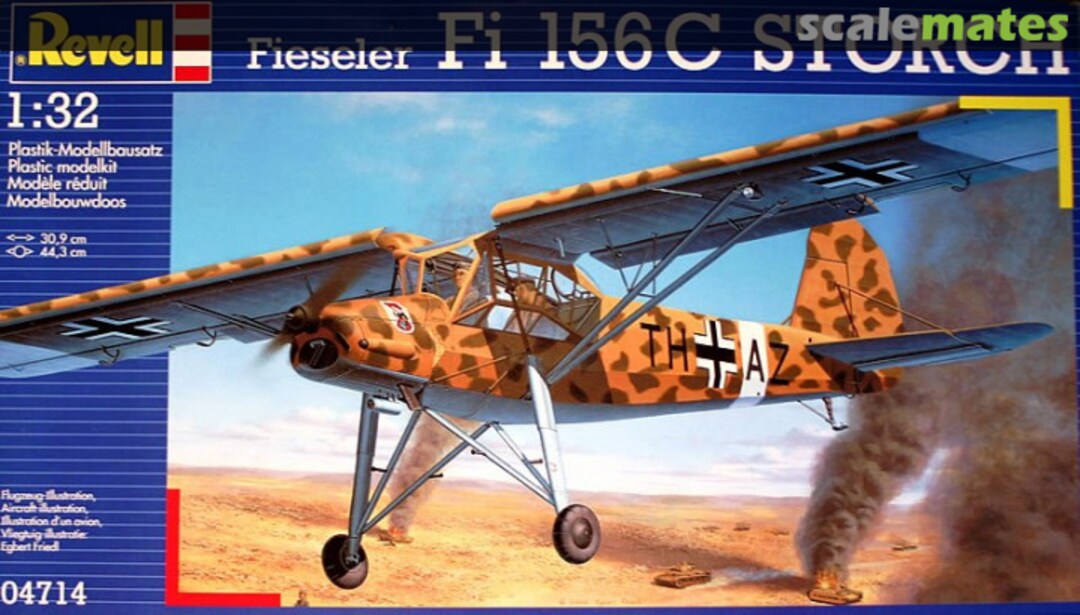 Boxart Fieseler Fi 156C Storch 04714 Revell Boxart Fieseler Fi 156C Storch 04714 Revell
