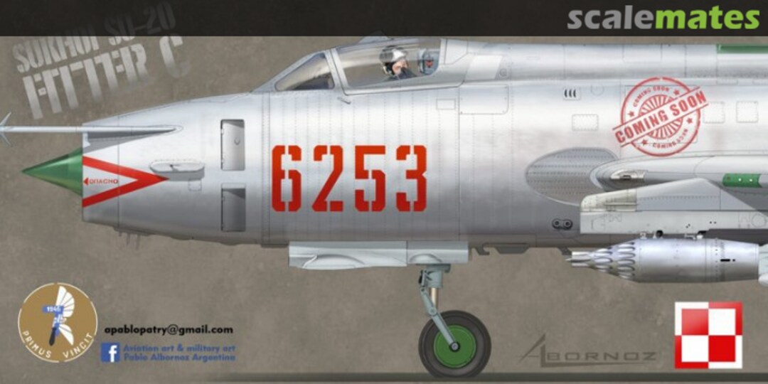 Boxart Sukhoi Su-20 "Fitter-C" conversion set VMKC4800 Vespa Model Kits Boxart Sukhoi Su-20 "Fitter-C" conversion set VMKC4800 Vespa Model Kits