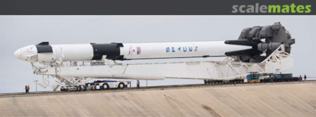 Boxart SpaceX Falcon / Dragon JBOT Decals Boxart SpaceX Falcon / Dragon JBOT Decals