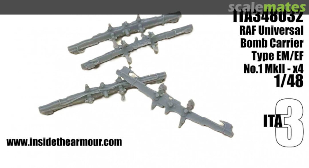 Boxart RAF Universal Bomb Carrier Type EM/EF No.1 MkII ITA348032 Inside the Armour ITA3 Boxart RAF Universal Bomb Carrier Type EM/EF No.1 MkII ITA348032 Inside the Armour ITA3