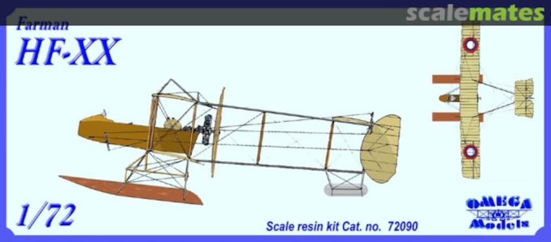 Boxart Farman HF-XX 72090 Omega Models Boxart Farman HF-XX 72090 Omega Models